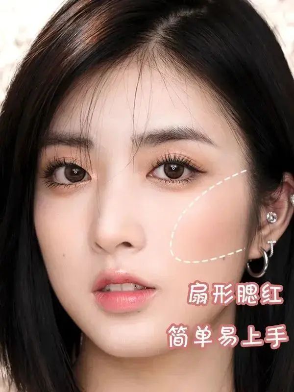 化妆步骤示意图