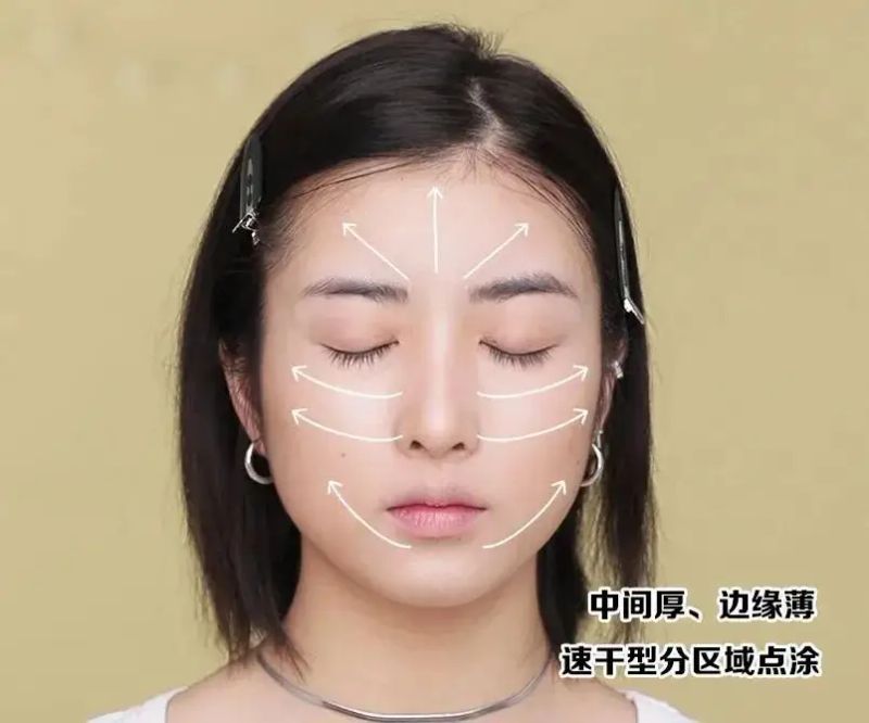 化妆步骤示意图