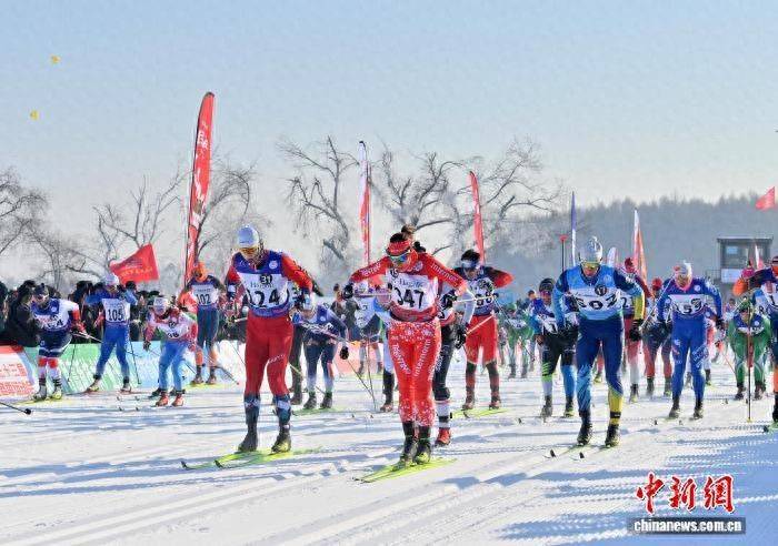 2227名中外选手长春挑战瓦萨越野滑雪赛