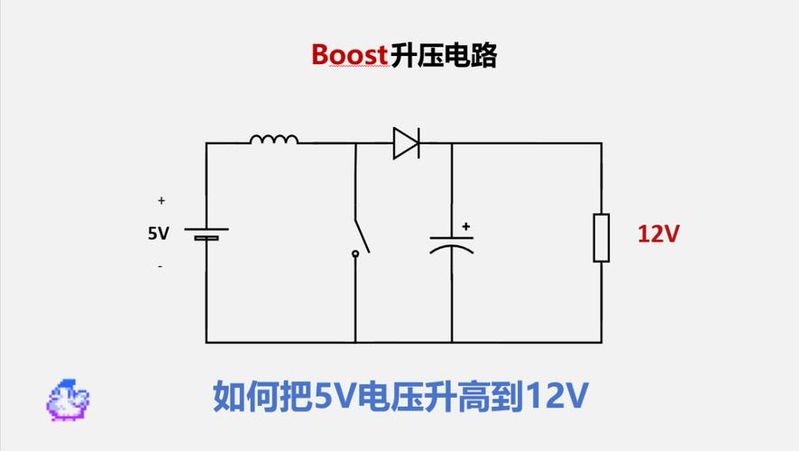 boost升压电路工作原理