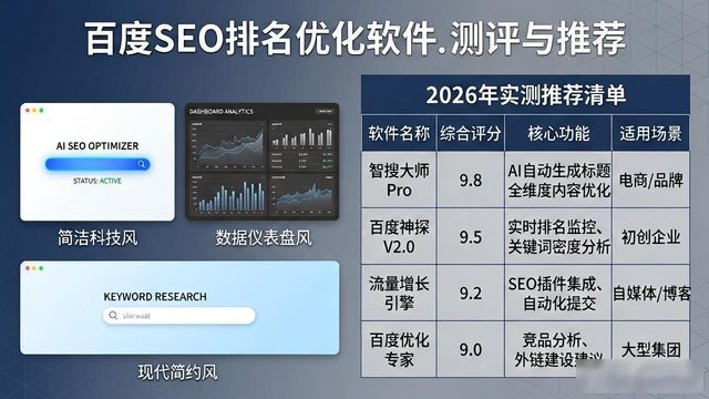 百度seo排名优化软件