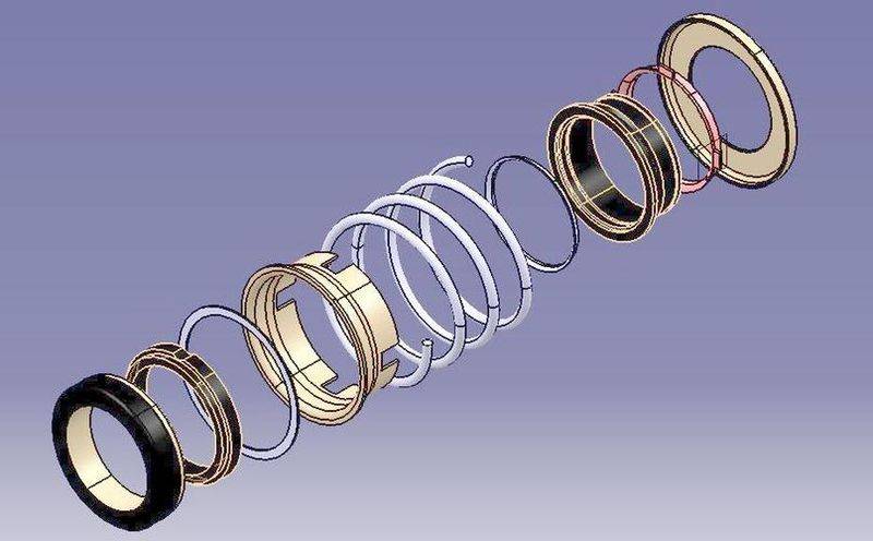 Pump mechanical sealing principles