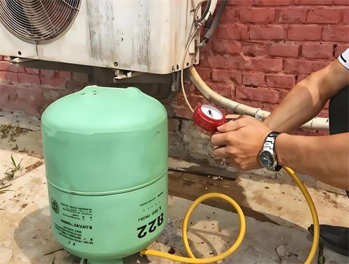 How much for a hang-up air conditioner plus fluorine