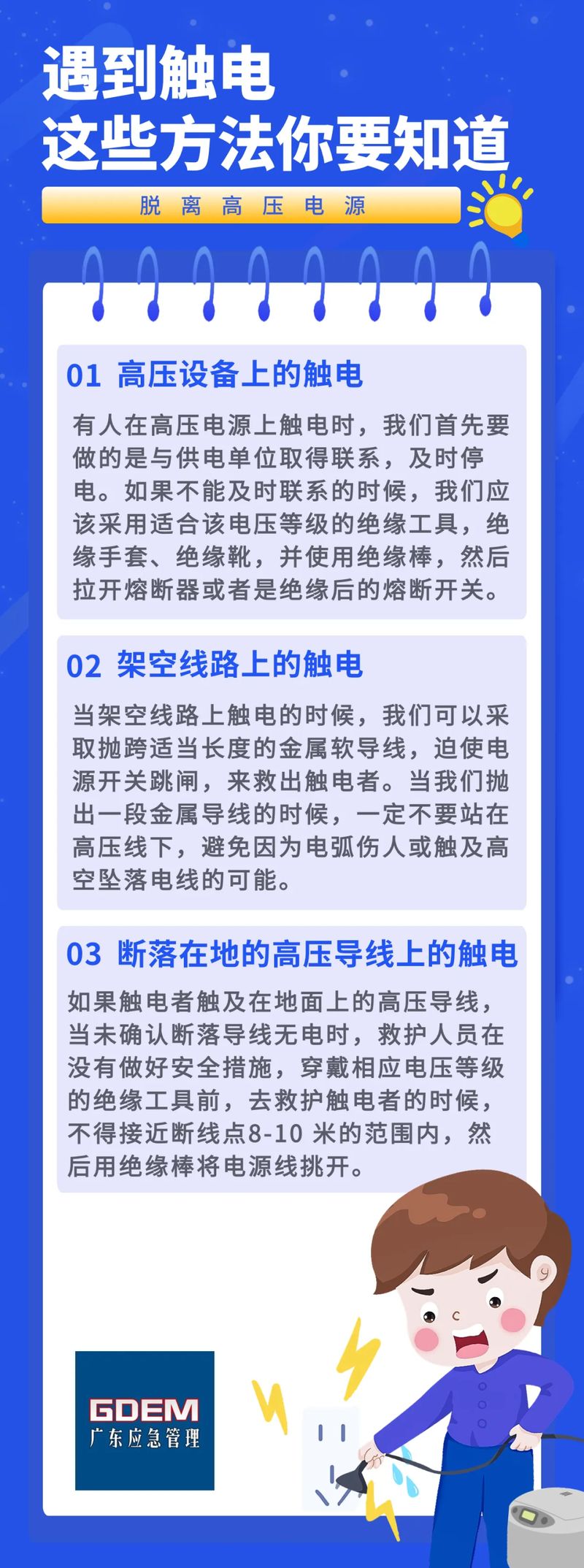 安全用电常识。
