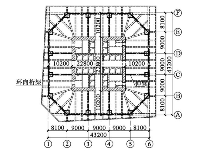 某超高层写字楼型钢混凝土结构设计