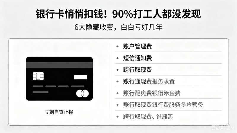 中国银行信用卡杂费