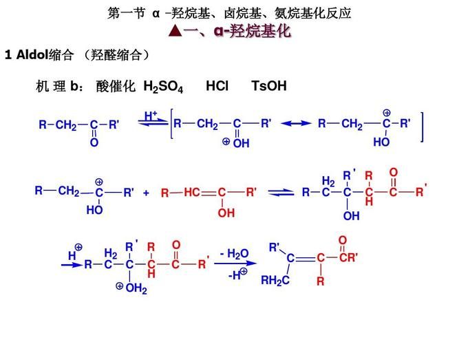羟醛缩合,aldol condensation英语短句,例句大全