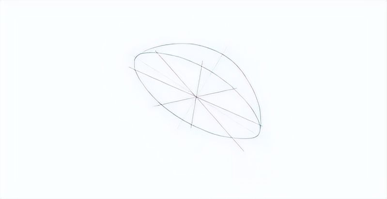 扇子的画法步骤图