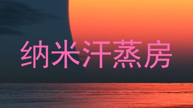 纳米汗蒸装修多少钱