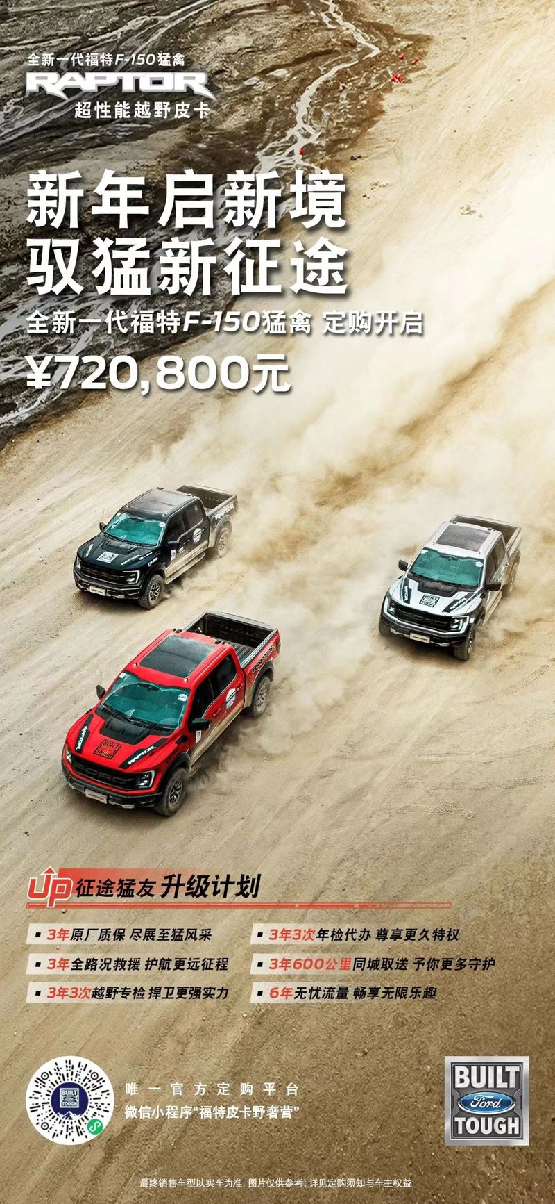 福特猛禽f350价格