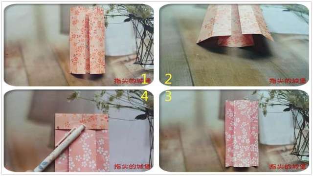 用彩纸做裙子步骤图片