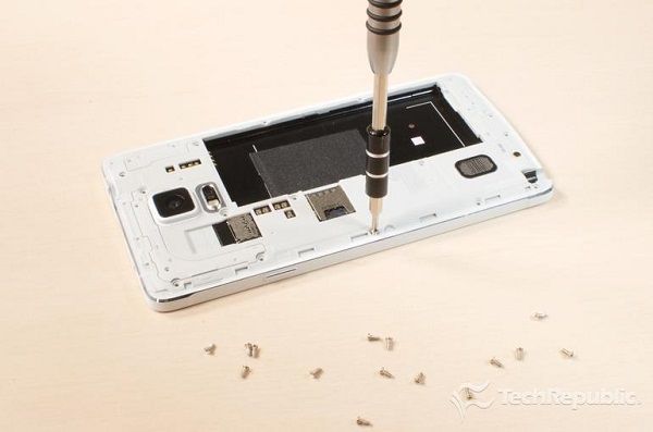 Three-star phone breaker step diagram