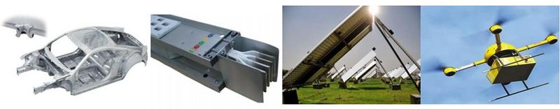 The principle of strong steel hydraulic docking