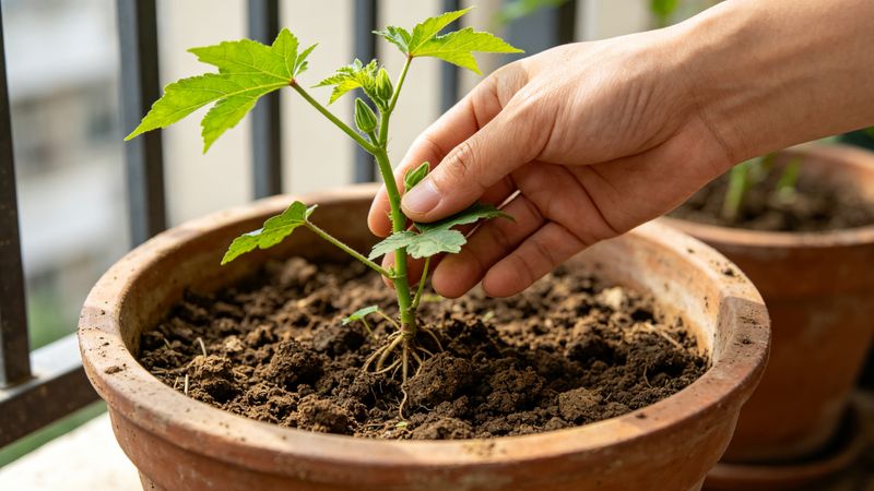 绿秋葵的种植方法