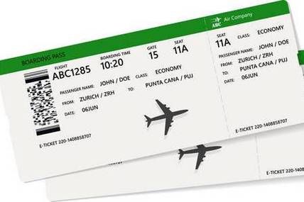 Spring and fall air ticket price patterns
