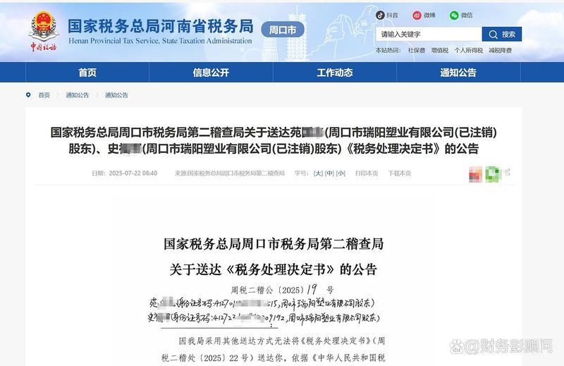企业清算各项税费