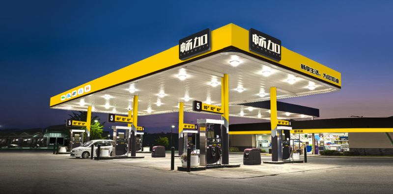 Gas station management system prices
