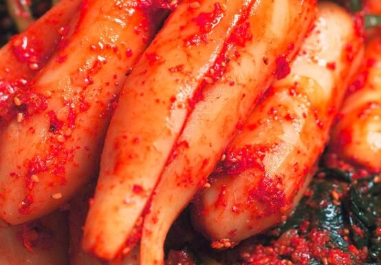 Korean sweet radish pickles