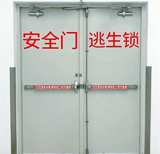 Electronic locking of fire doors