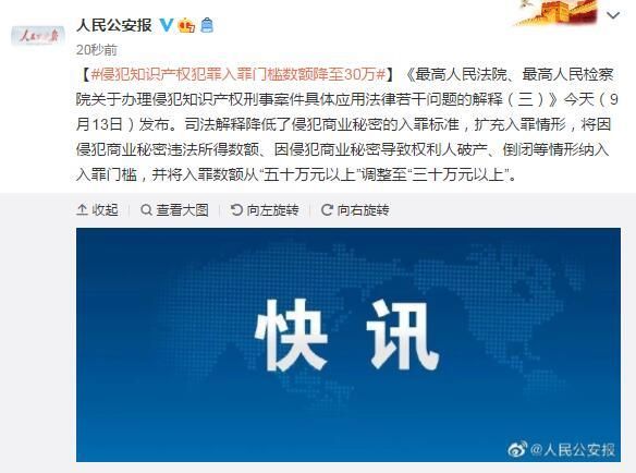 侵犯知识产权罪解释