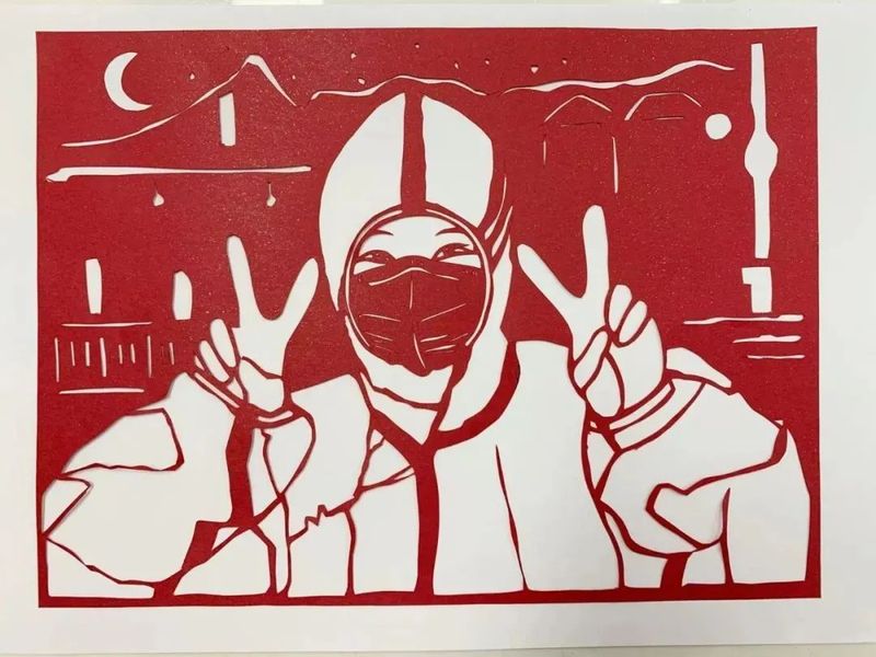 十二生肖剪纸步骤