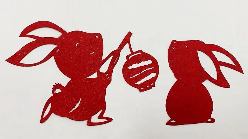 十二生肖剪纸步骤