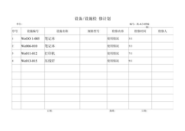 消防设备维修保养