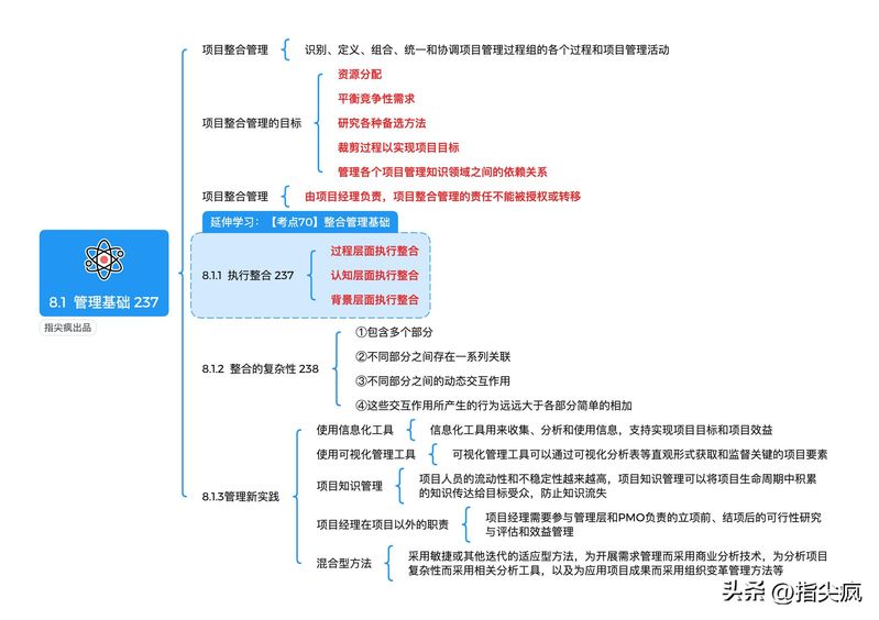 项目整合管理知识领域