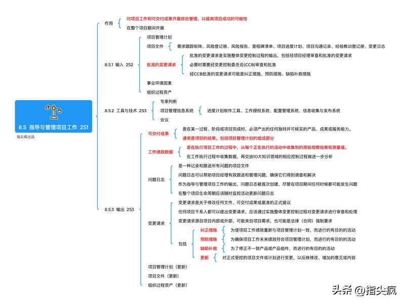 项目整合管理知识领域