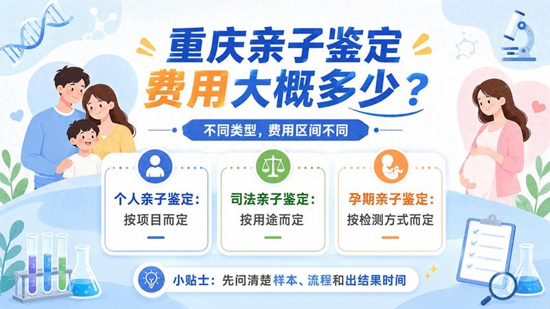 重庆中量国鉴生物亲子鉴定科普:一份DNA检测结果是怎样形成的