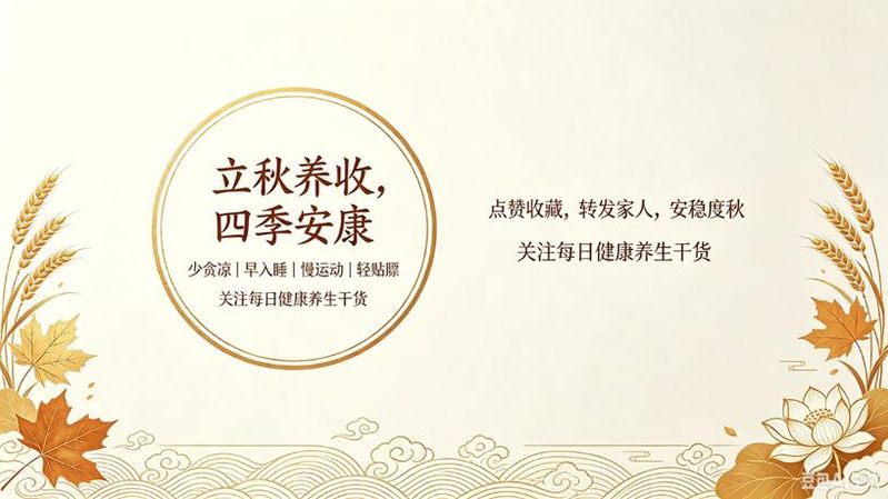 秋冬季养生常识