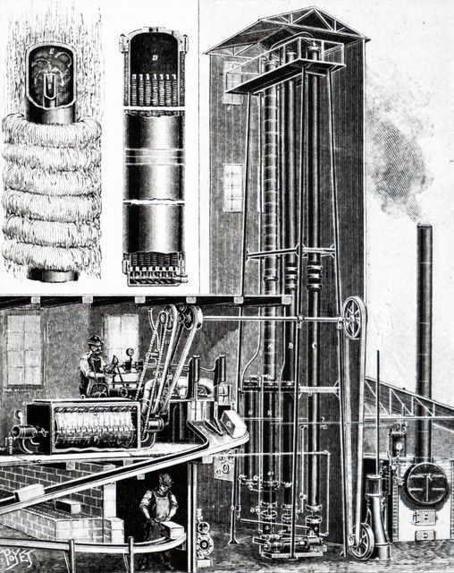 First steam engine animation