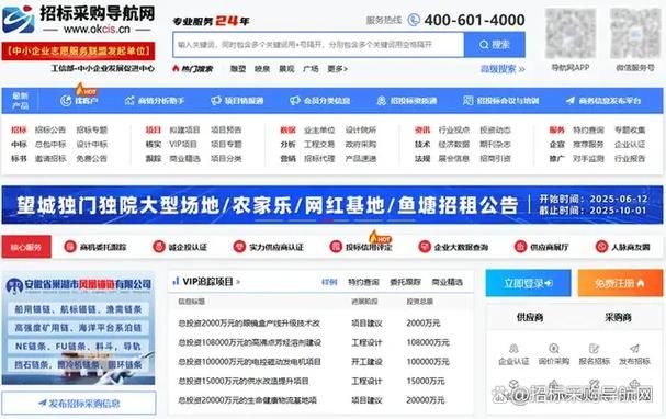 招标网站排名