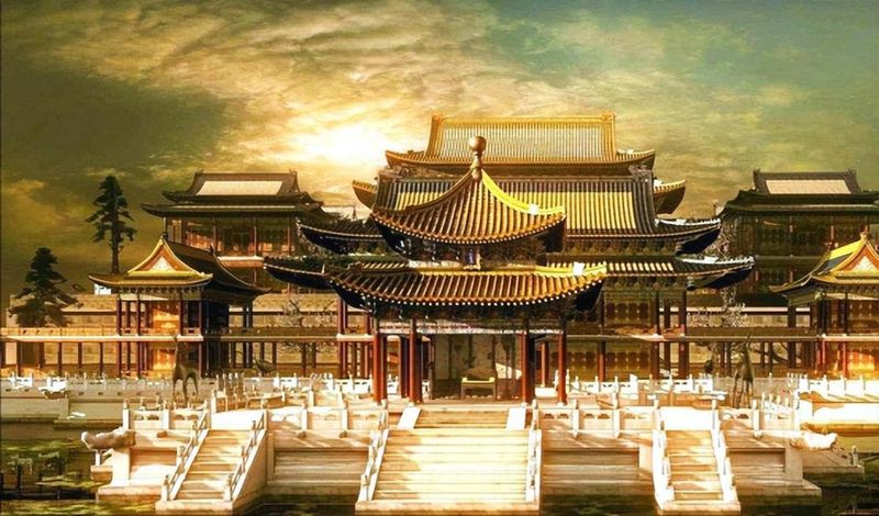 秦汉时期建筑特点背景