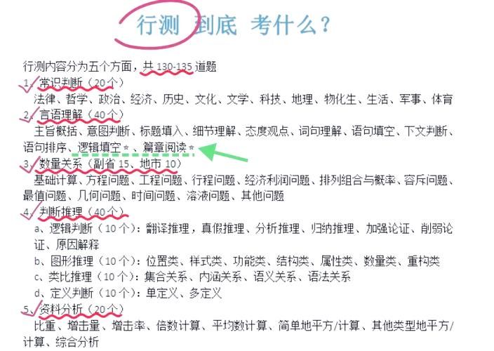公务员行测常识