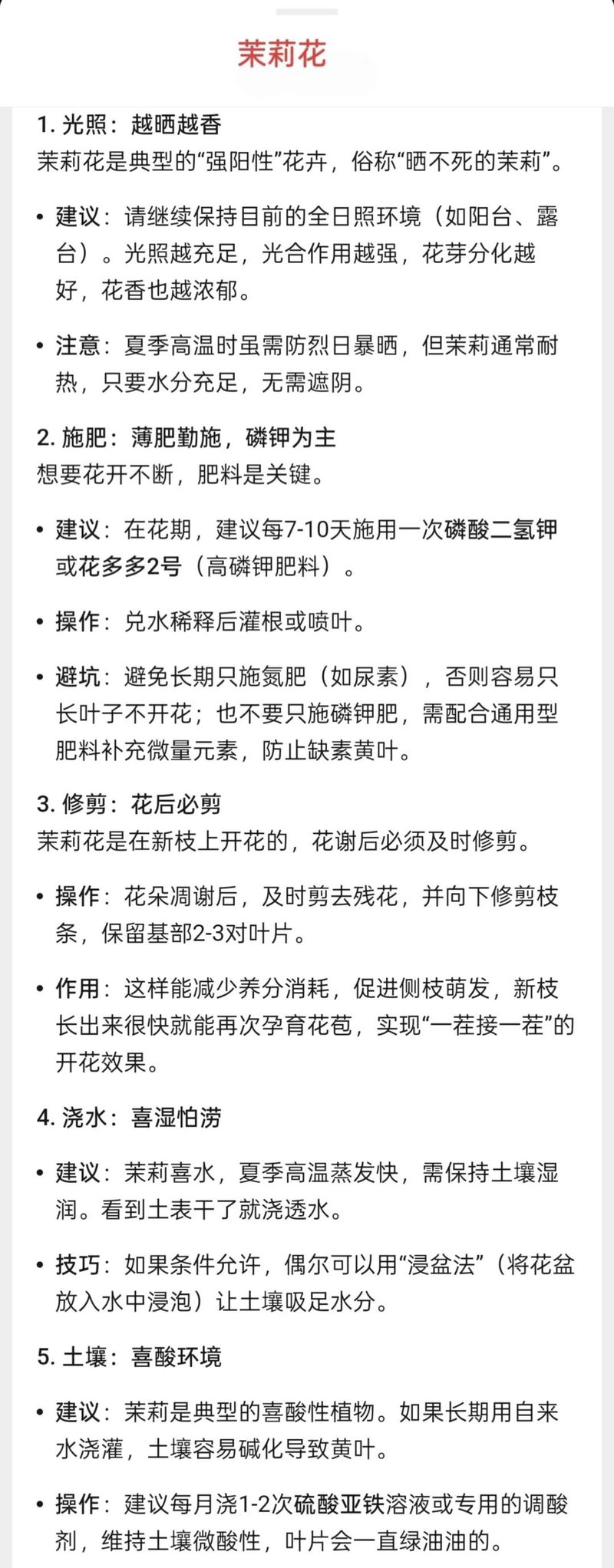 双色茉莉的种植方法
