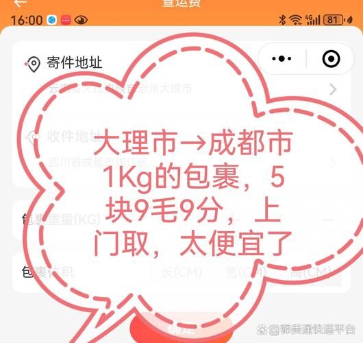 顺丰运费9折