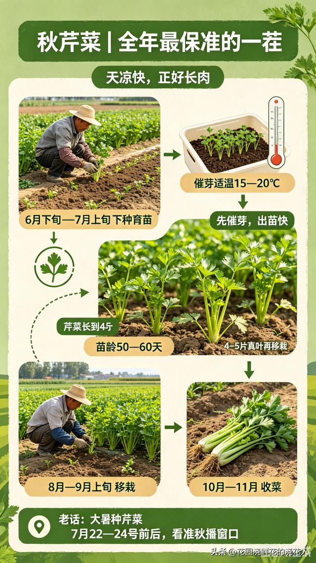 大棚蔬菜种植技术芹菜