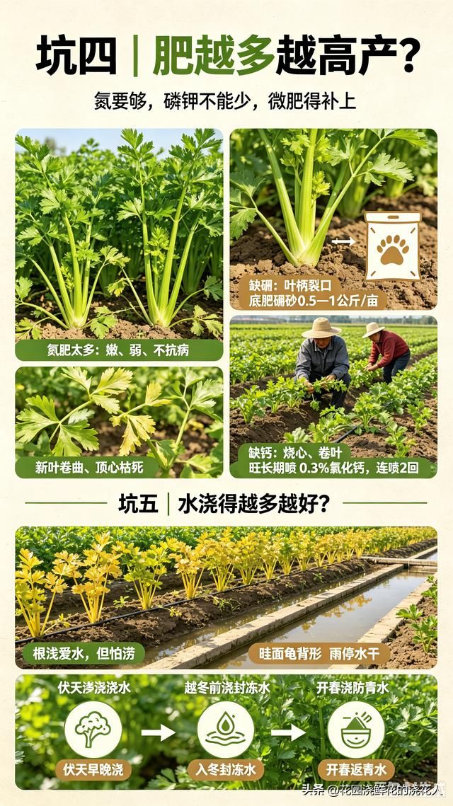大棚蔬菜种植技术芹菜