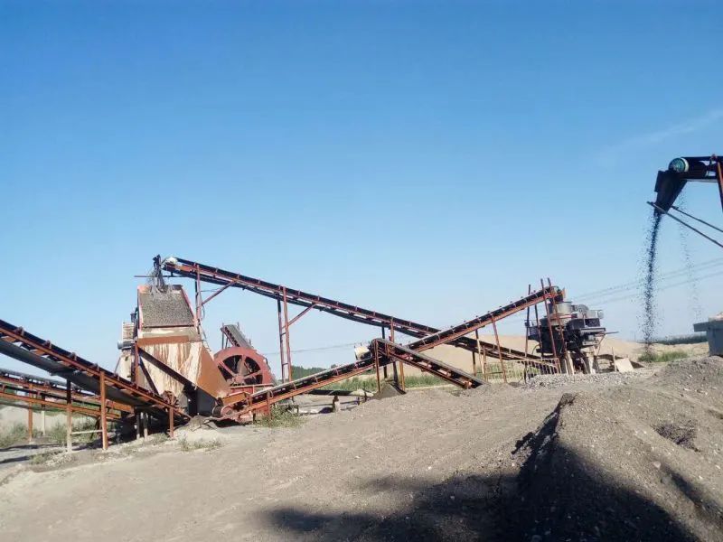 Sandstone mechanism sand production line price