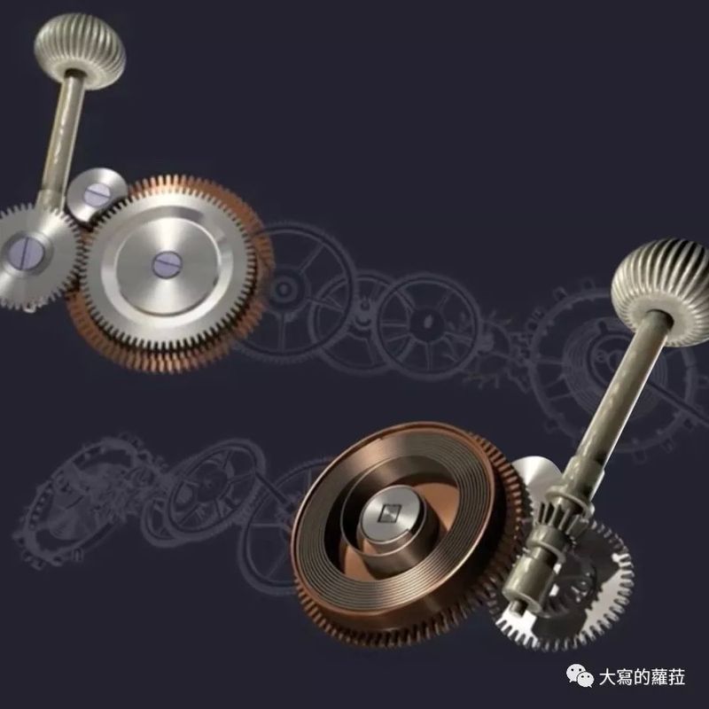 发条怀表原理