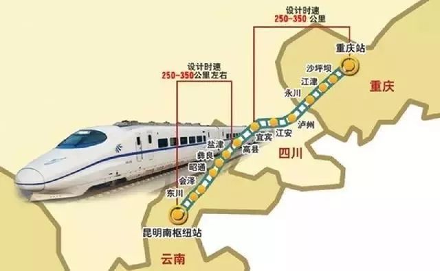 重庆到昆明火车票票价