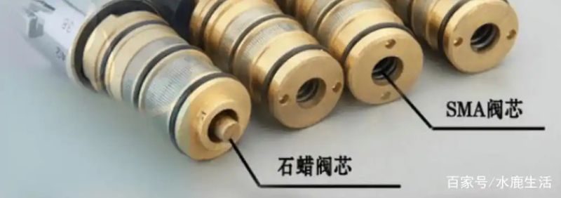 恒温阀芯的维修分解图