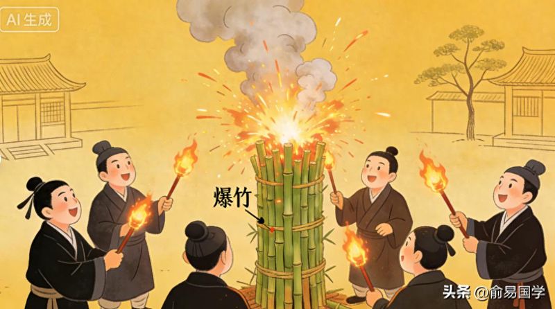 古人说的爆竹、炮仗、鞭炮为什么是同一个概念?