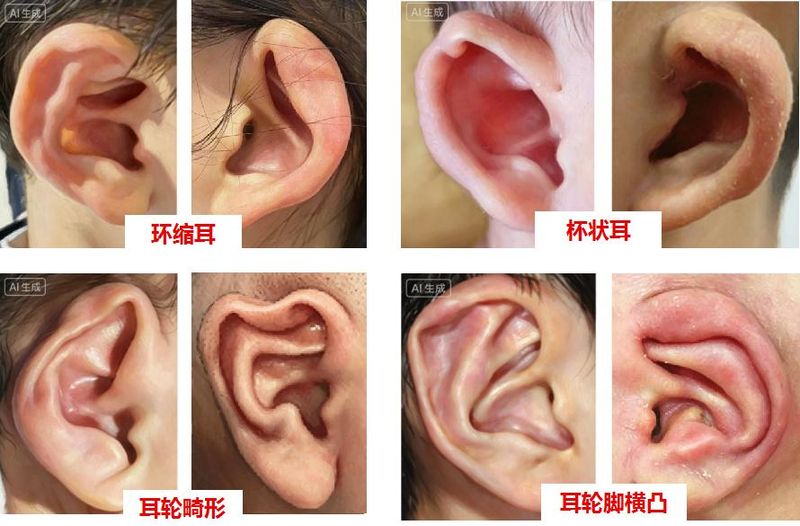 先天性耳朵畸形整容费用