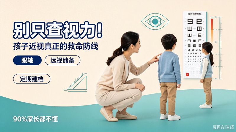 Early childhood prevention near-sighted massage methods
