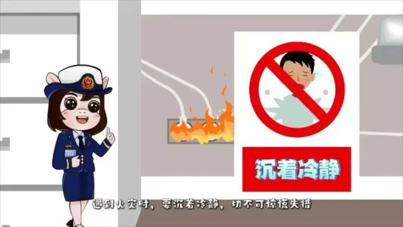 学校火灾逃生方法