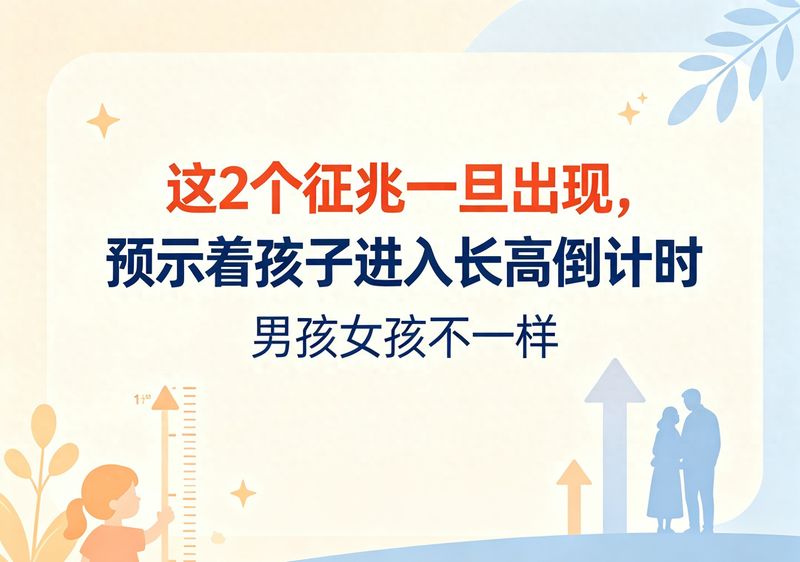 停止长高的征兆 最真实的经验