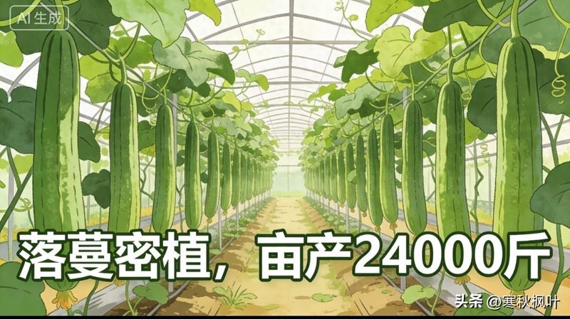 简易大棚丝瓜种植技术