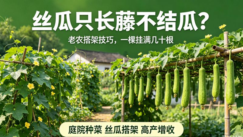 简易大棚丝瓜种植技术